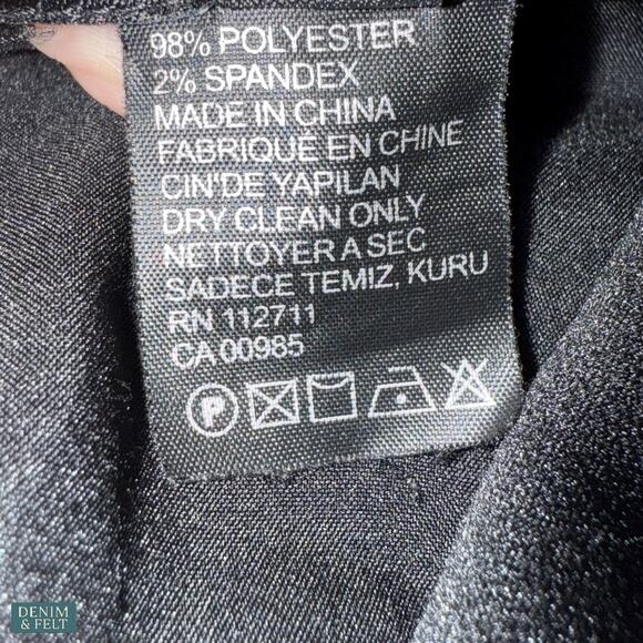 Jay Godfrey Roland Black Tuxedo Jumpsuit Long Sleeve Wide Leg Elegant FormalWear - Picture 16 of 16